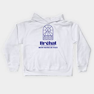 Bréhat my haven of peace - Brittany Morbihan 56 Sea Holidays Beach Kids Hoodie